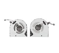 ASHATA Ventilador de Refrigeración de CPU y GPU para DELL, Reemplazo del Ventilador de Refrigeración de CPU GPU, Ventilador de Refrigeración Interno para Portátil DELL G3 3590 G5 SE 15