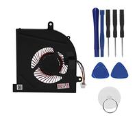 ASHATA Ventilador de Refrigeración de Laptop,Reemplazo de Ventilador de Enfriamiento 4 Pines para Computadora Portátil,Compatible con GS63VR/GS73VR