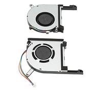 ASHATA Ventilador de Refrigeración Interno para Portátil, Ventilador de Refrigeración de Repuesto para Portátil, Radiador de Buena Disipación de Calor, 4 Pines, para ASUS TUF(Ventilador de CPU y GPU)