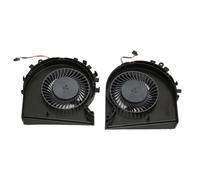 ASHATA Ventilador de Refrigeración para Portátil de Repuesto para CPU y GPU para15 DK Light and Shadow Wizard 5 Gen 5 TPN C141, Refrigeración Eficiente, Fácil Instalación
