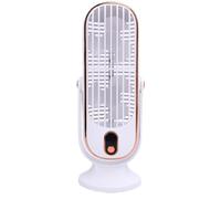 ASHATA Ventilador de Torre, Ventilador de Escritorio Portátil con 5 Velocidades, Batería de 1000 MAh y Carga USB Tipo C, por Dormitorio, Sala de Estar, Escritorio de Oficina (WHITE)