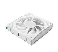 ASHATA Ventilador Enfriador de Caja PWM ARGB de 120 Mm, Luces LED Vibrantes, Rendimiento de Refrigeración Mejorado, Ideal para Entusiastas de la PC (Ventilador de flujo de aire inverso)