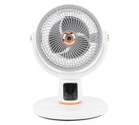 ASHATA Ventilador Oscilante, Viento Espiral Fuerte con 12 Niveles de Velocidad y Control Remoto para la Circulación de Aire Interior en la Sala de Estar de Dormitorio