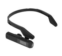 ASHATA Videocámara 2.7K 30FPS Cámara de Video Montada en la Cabeza, Cámara Vlog Portátil Vista en Primera Lente de 110° Soporte Conectividad de Teléfono Inteligente para Ciclismo