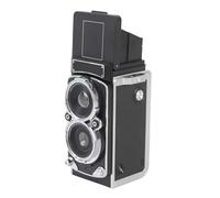 ASHATA Vintage Mini Digital Camera, Point Retro de Estilo TLR Portátil y Shoot Camera Pequeña Compacta, Video FHD de 1080p Autofoco de 12MP, Pantalla de 1.54 Pulgadas, para Adolescentes
