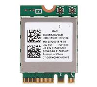 ASHATA WLAN Card WiFi Card, Tarjeta de Red RTL8822BE Dual Band 2.4G/5G M.2 Interfaz Soporte para Bluetooth 4.2, Soporte para 7, para 8 y para 10 System