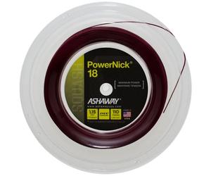 Ashaway PowerNick 18 Zyex Red 1,15 mm (110 m) Cordaje de squash