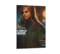 ASHDRUWQHR A COMPLETE UNKNOWN3 - Póster de lona para pared, diseño estético moderno, pintura para sala de estar, 20 x 30 cm, estilo marco