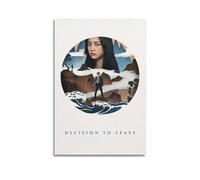 ASHDRUWQHR Decision to Leave - Póster de lona para pared, diseño estético moderno, pintura para sala de estar, 20 x 30 cm, estilo sin marco