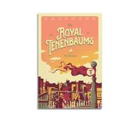 ASHDRUWQHR Póster de The Royal TenenbauMS2 con cubierta de lienzo para pared, póster estético, pintura de arte moderno para sala de estar, 20 x 30 cm, estilo sin marco