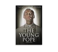 ASHDRUWQHR Póster de The Young Pope1 con cubierta de lienzo para pared, póster estético, pintura artística moderna para sala de estar, 40 x 60 cm, estilo sin marco
