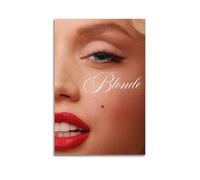 ASHDRUWQHR Póster rubio, cubierta de lienzo, impresión artística estética, arte moderno, pintura para sala de estar, 30 x 45 cm, estilo sin marco