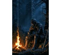 Ashen Memories, Dark Aesthetic Notebook for Souls Like and RPG Gaming Fans