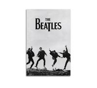ASHEUQWE Póster estético de The Beatles para pared, lienzo vintage, pintura decorativa, para sala de estar, dormitorio, decoración de 30 x 45 cm, estilo sin marco