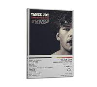 ASHEUQWE Vance Joy Dream Your Life Away - Póster estético para pared, lienzo vintage, pintura decorativa para sala de estar, dormitorio, decoración de 40 x 60 cm, estilo marco