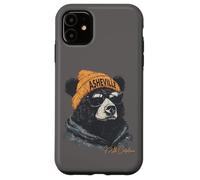 Asheville Bear WNC Hippie AVL Arte de montaña de Carolina del Norte Carcasa para iPhone 11