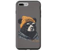 Asheville Bear WNC Hippie AVL Arte de montaña de Carolina del Norte Carcasa para iPhone 7 Plus/8 Plus