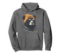 Asheville Bear WNC Hippie AVL Arte de montaña de Carolina del Norte Sudadera con Capucha