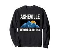 Asheville Carolina del Norte Montaña Puesta Sudadera