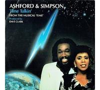 Ashford & Simpson - Ashford & Simpson Time Talkin' 7" EMI EMI 5555 EX/EX 1986 picture sleeve, with insert