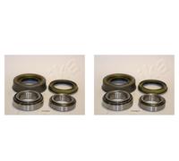 ASHIKA 2x Cubo Juego Cojinete Delantero de Rueda para Nissan Pick-Up Terrano II