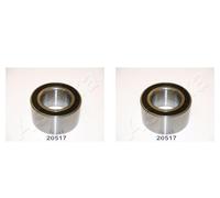 ASHIKA 2x Cubo Kit Cojinete de Rueda Trasero para Kia Sportage Hyundai IX35 Papá
