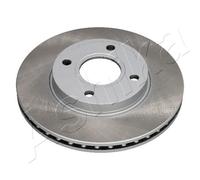 ASHIKA 2x Disco de Freno Ø258mmmm Delant. Ventilado para Ford Fiesta V-1.25 16V