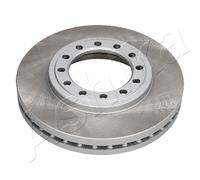 ASHIKA 2x Disco de Freno Ø293mm Delant. Ventilado para Audi A8 2.8 Quattro