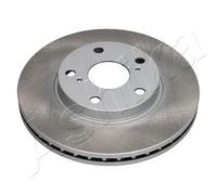 ASHIKA 2X Disco De Freno Delante Ventilado Para Toyota Auris Corolla Sedán
