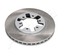 ASHIKA 2x Disco de Freno Delantero Ventilado para Nissan Pick-Up Urvan Bus D22
