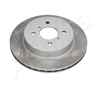ASHIKA 2x Disco de Freno Delantero Ventilado Apto para Suzuki Ignis Fh 1.3 1.5