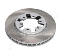 ASHIKA 2x Disco de Freno Delantero Ventilado para Nissan Pick-Up Urvan Bus D22