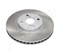ASHIKA 2x Disco de Freno Delantero Ventilado para Toyota Corolla ZZE12 NDE12