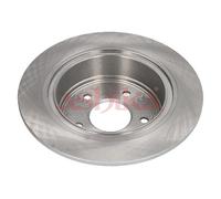 ASHIKA 2x Disco de Freno Trasero Completo para Nissan Juke Qashqai + 2 I F15 J10