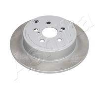 ASHIKA 2x Disco De Freno Trasero Completo Para Toyota Avensis Station Wagon T25