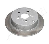 ASHIKA 2x Disco Freno Trasero Completo para Toyota Prius Liftback Alanlong W2