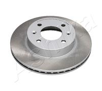 ASHIKA 2x DISCOS DE FRENO Eje Delantero Ø 2408 Ventilado Para Hyundai Accent II