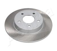 ASHIKA 2x Discos de Freno Eje Trasero Ø 2774 Voll para Nissan Primera Familiar