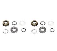 ASHIKA 2x Eje de Rueda Juego Cojinetes Trasero para Nissan NP300 Navara D40