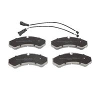 Pastillas de freno Eje trasero 51-01-100 ASHIKA para IVECO NISSAN RENAULT TRUCKS