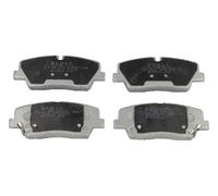 Pastillas de freno Eje trasero 51-0H-H10 ASHIKA para HYUNDAI H350 Autobús