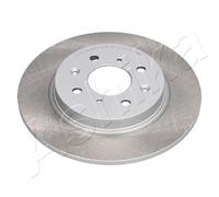 ASHIKA Discos De Freno Traseros Completos Para Honda Insight ZE_ Jazz III GE