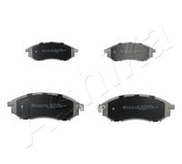 ASHIKA Forros de Freno Delantero para Nissan Qashqai + 2 NP300 Navara Infiniti