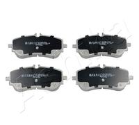 ASHIKA Juego de pastillas de freno Trasero preparado para indicador desgaste