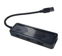 Ashikoi Lector de tarjetas de memoria para computadora 6 en 1, expansor USB de 10 Gbps, transmisión rápida de datos, divisor USB-C USB 3.2 tipo C, USB A