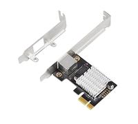 Ashikoi Tarjeta de red PCI Express 2.5G 100/1000M/2500M RJ45 Adaptador de red PCIe 2.5G Gigabit Etherent Tarjeta de red I225