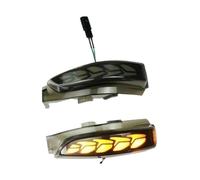 ASHILD Luz Señal Giro Coche Para CHR C-HR Conjunto Lámpara Señal Giro Luz Secuencial Streamer Para Espejo Retrovisor A Diurna Blanca Y Azul Dinámica Europea(Style A)