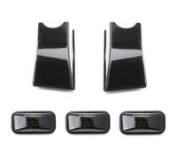 ASHILD Luz Señal Giro Coche Para Hummer H2 SUV/SUT 2003-2009 Carcasas Luz Marcador Techo Cabina Delantera Trasera Coche Lámparas Rojas Ámbar Indicador Espejo Lateral Señal Giro(5pc No Bulb2)