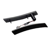 ASHILD Luz Señal Giro Coche Para Mini Para Cooper 1st Gen R50 R52 R53 2002-2008 Si Luz Marcador Lámpara Repetidora Panel Señal Giro Indicador Espejo Lateral(Smoked Lens Red)