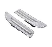 ASHILD Luz Señal Giro Coche Para Panamera 970 G1 2009-2016 2 Uds Indicador Lateral Lámparas Ámbar Repetidor Intermitente Giro Señal Conjunto Lámpara Luz Dinámica(Dynamic Crystal)